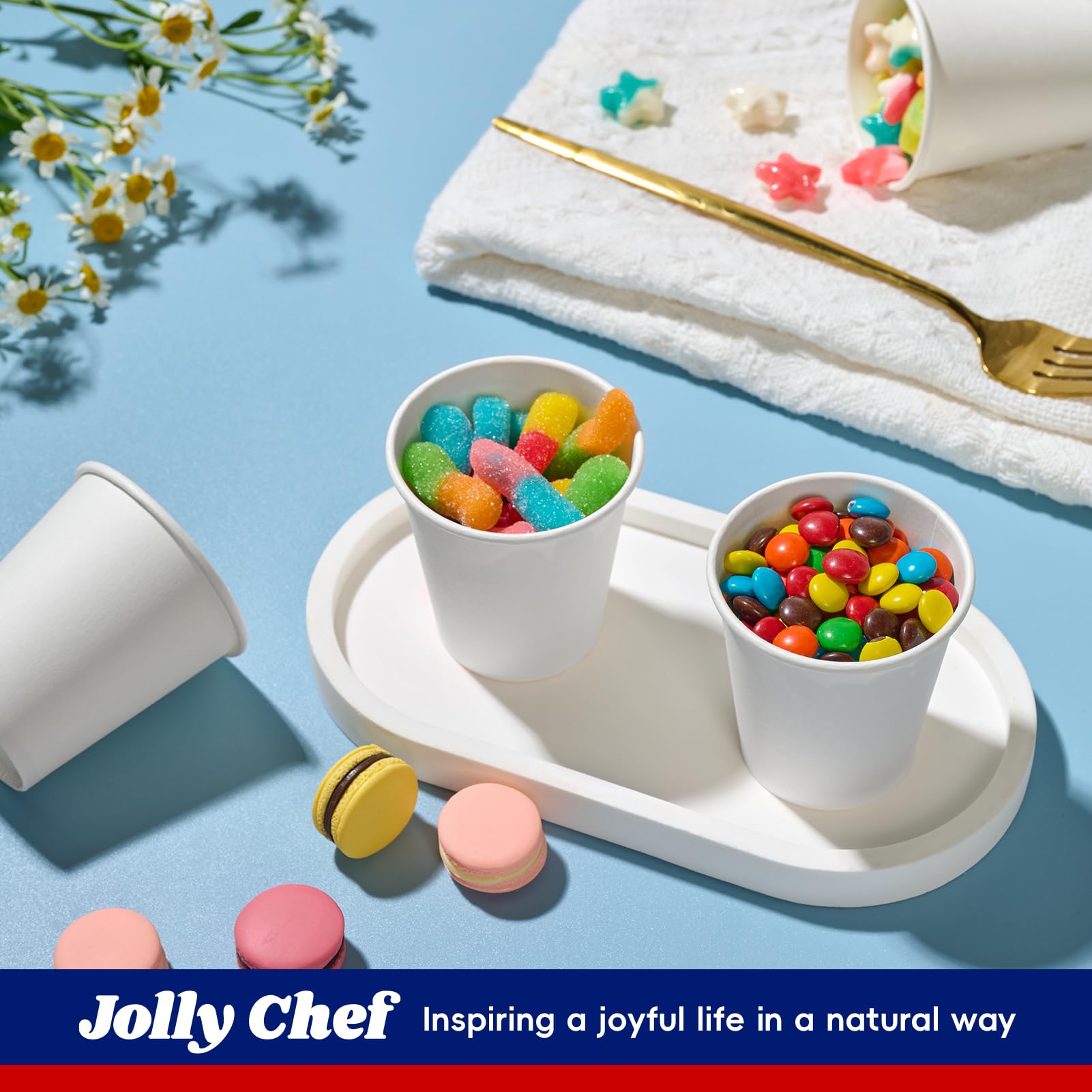 Foto 7 pulgar | Vasos De Papel Desechables Jolly Chef De 90 Ml  300 Paquetes Para Baño - Venta Internacional.