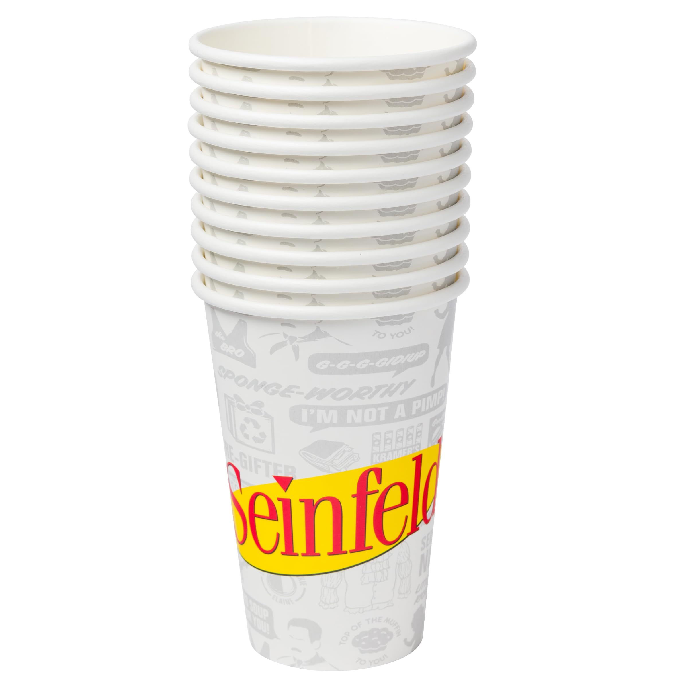 Foto 2 | Set De Artículos De Fiesta Silver Buffalo Seinfeld Tv Series  Paquete De 60 - Venta Internacional.