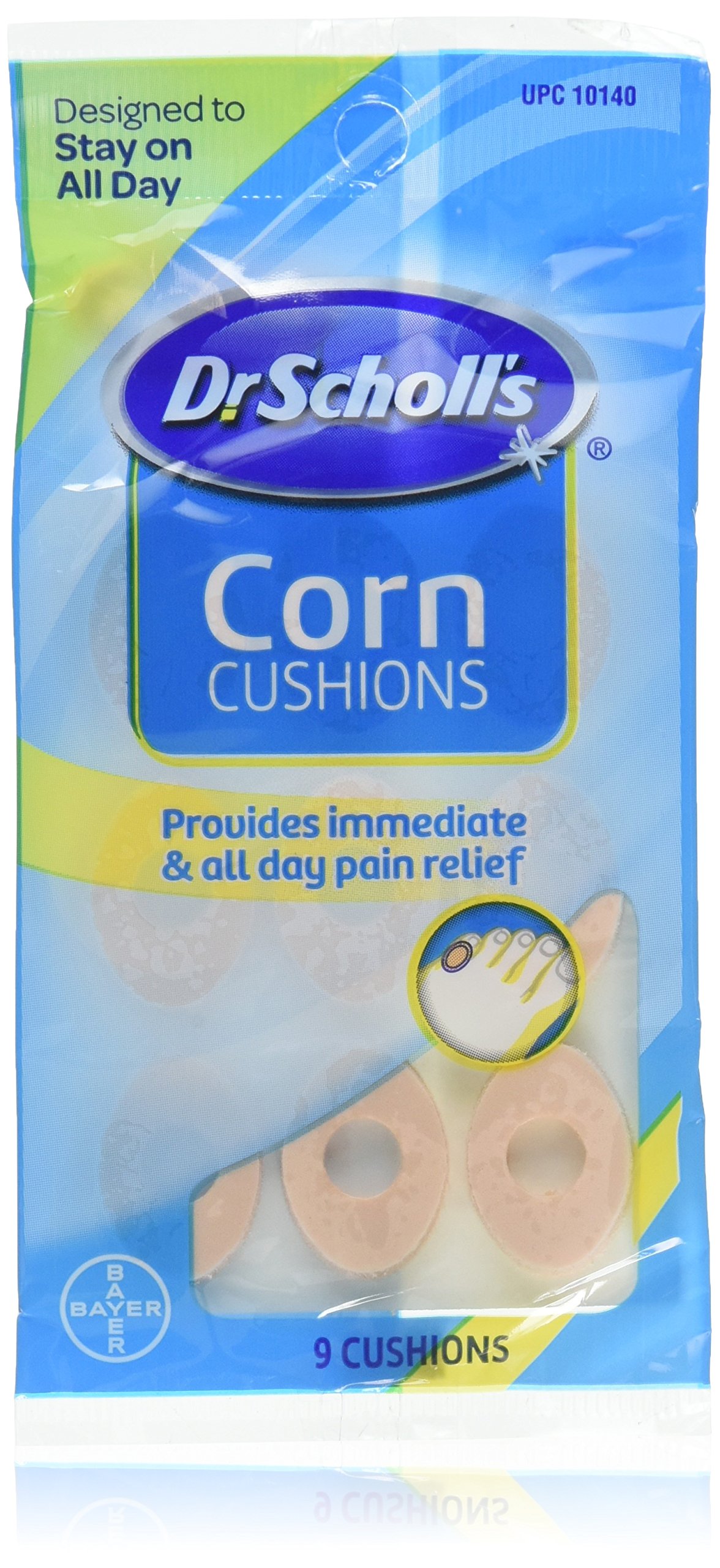 Foto 1 | Corn Cushions Dr. Scholl's Regular, 9 Unidades (paquete De 12) - Venta Internacional.