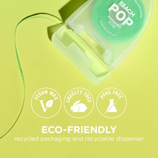 Foto 3 | Cera Vegana Dental Floss Reach Pop Peppermint 50 M Paquete De 3 - Venta Internacional.