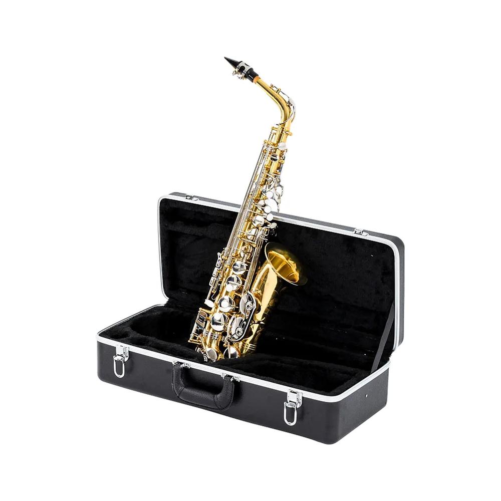 Foto 3 | Saxofón Alto Mi Bemol Vosi Antigua As2155ln-ah color Dorado con Llave de Fa Sostenido