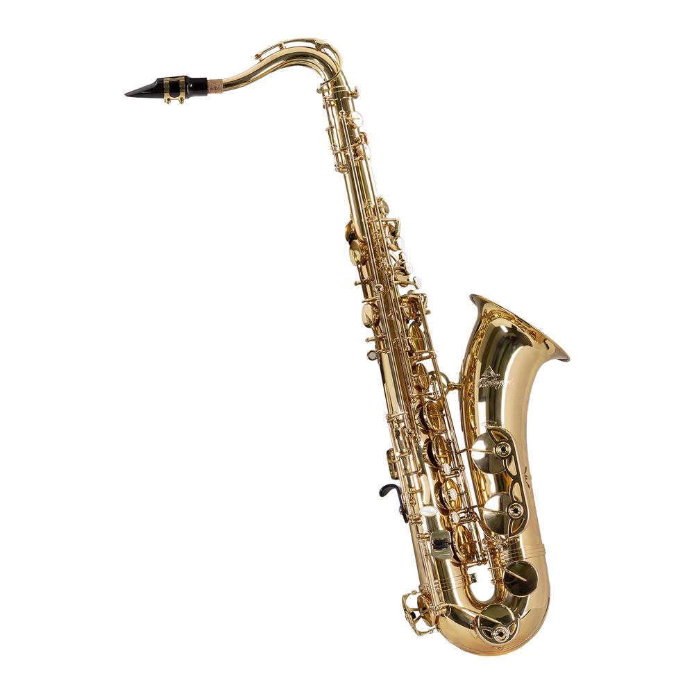 Saxofón Tenor Si Bemol Vosi Antigua TS2155LQ-AH Dorado con Llave de Fa