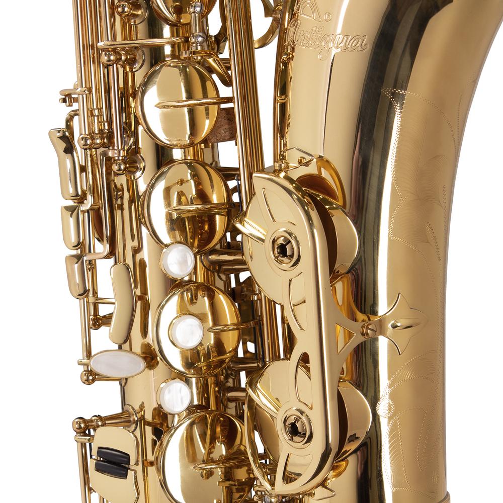 Foto 5 pulgar | Saxofón Tenor Si Bemol Vosi Antigua TS2155LQ-AH Dorado con Llave de Fa