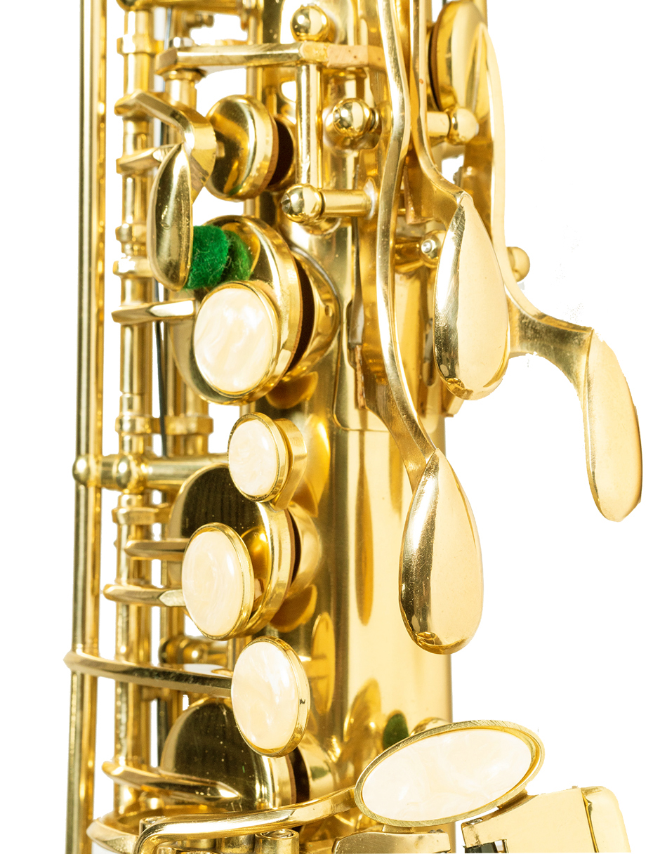 Foto 6 pulgar | Saxofon Alto Eb Aureal Aas1 Laqueado , Estuche Y Accesorios