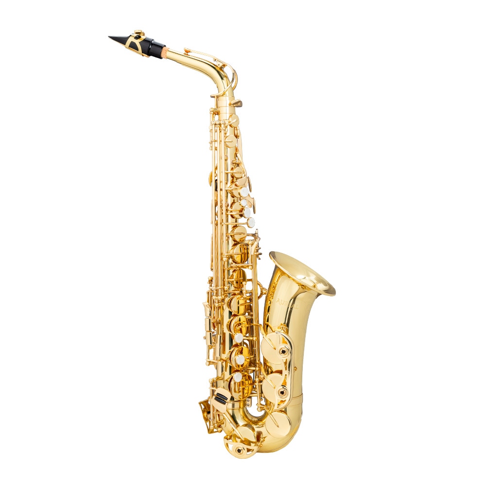 Saxofón Alto L Aureal Eb A-A838 Laqueado Alta Calidad $11,300