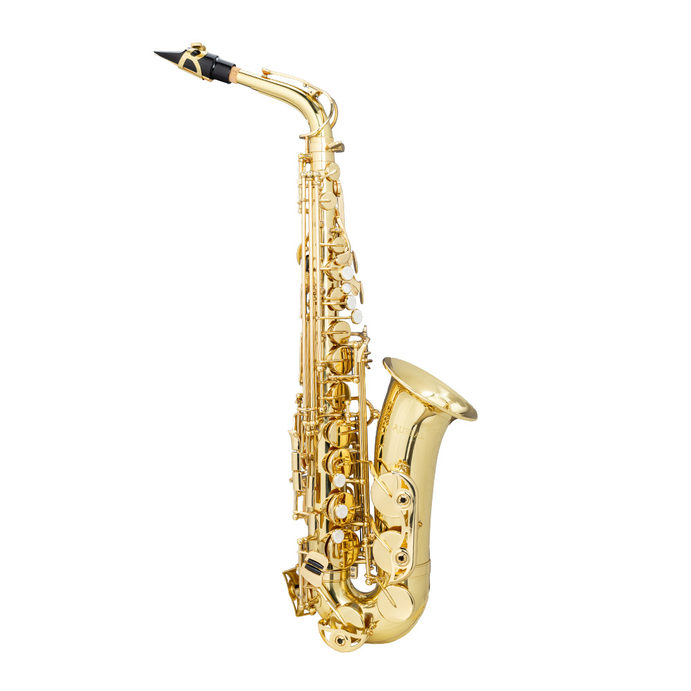 Foto 1 | Saxofón Alto L Aureal Eb A-A838 Laqueado Alta Calidad