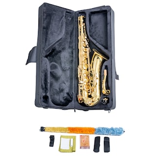 Foto 6 | Saxofón Tenor Laqueado Aureal Estuche Y Accesorios