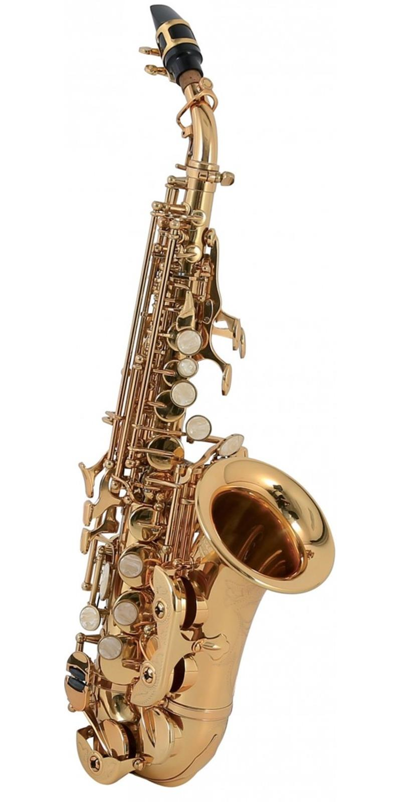 Saxofón Soprano Roy Benson Sg-302 Tono BB Si Bemol con Estuche