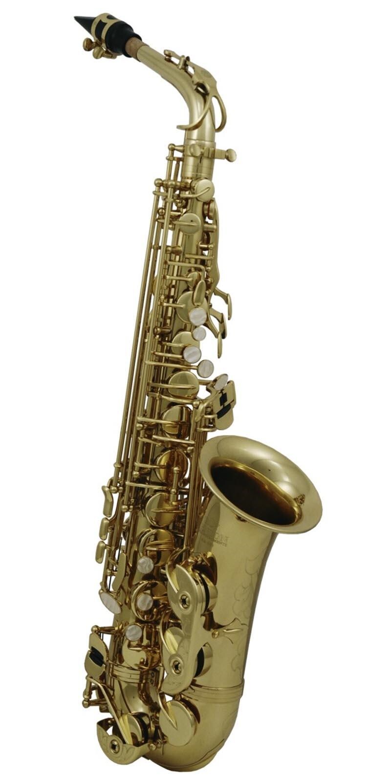 Saxofón Alto Tono Eb Mi Bemol con Estuche Roy Benson As-202 $14,114