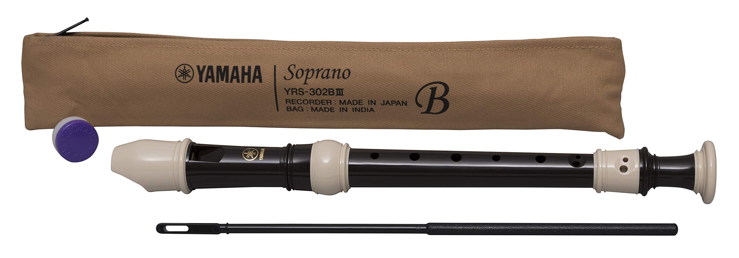 Foto 2 | Grabadora Soprano Yamaha Yrs-302b, Tecla De C, Digitación Barroca - Venta Internacional.