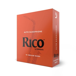 Foto 1 | Cañas De Saxofón D'addario Rico Para Saxofón Alto, Paquete De 10 - Venta Internacional.