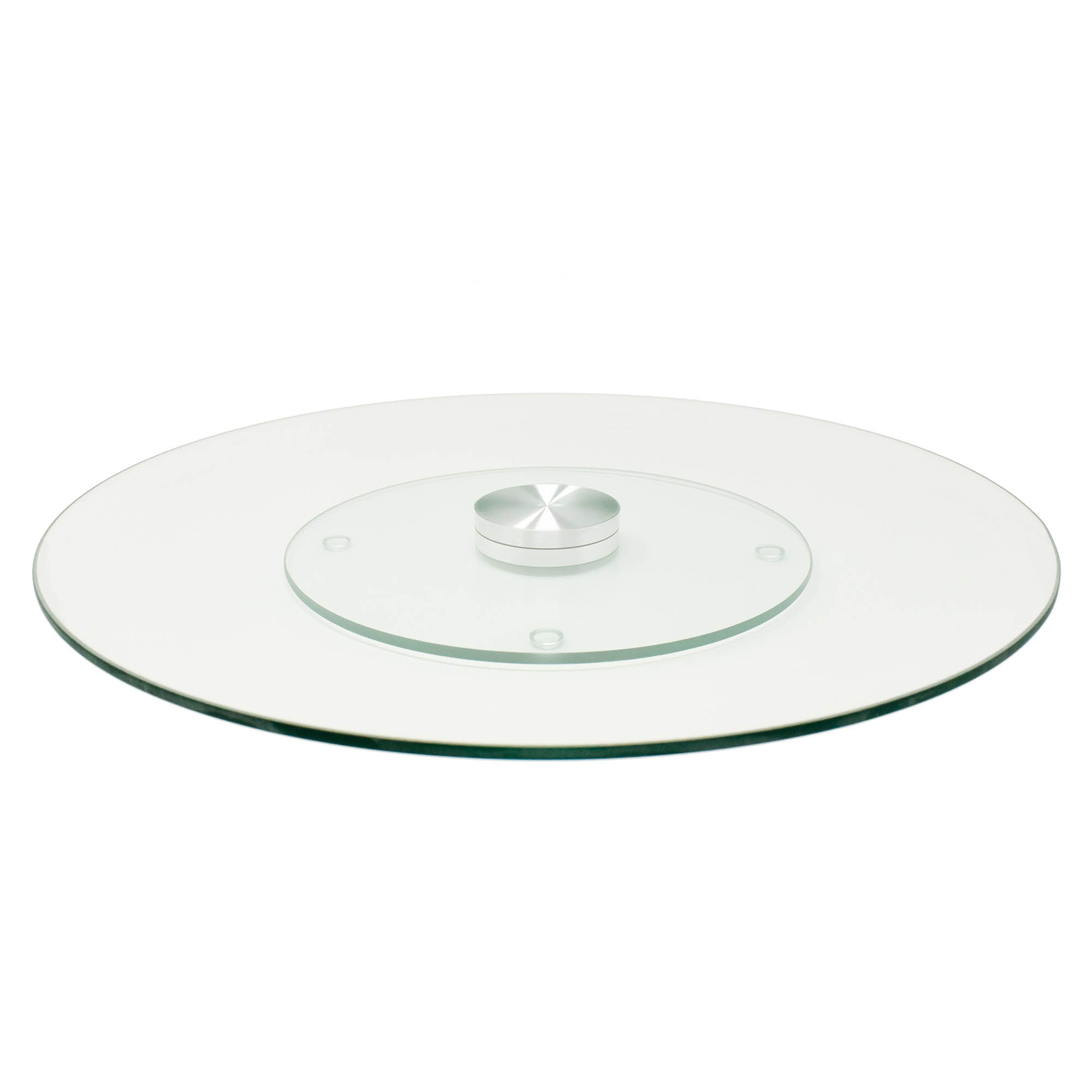 Base Giratoria Lazy Susan De Cristal Templado 90 Cm | Lz004