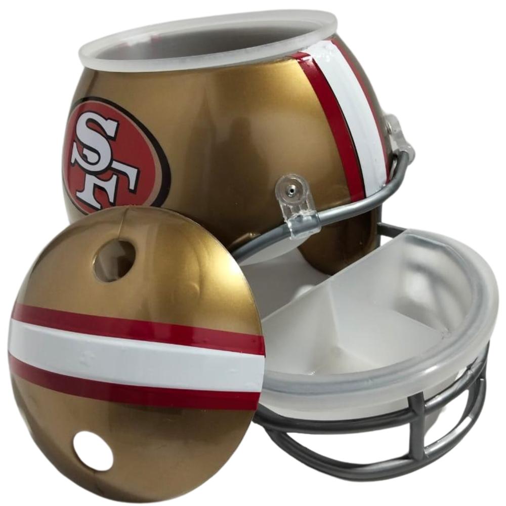 Foto 2 pulgar | Casco Botanero NFL Sweet Wishes San Francisco 49ers Snacks y Dips