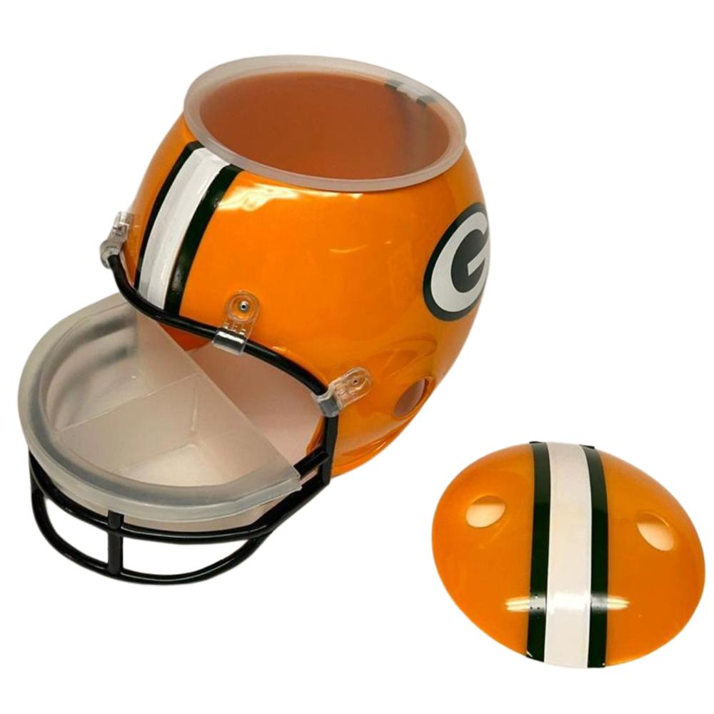 Foto 2 pulgar | Casco Botanero NFL Sweet Wishes Green Bay Packers Snacks y Dips