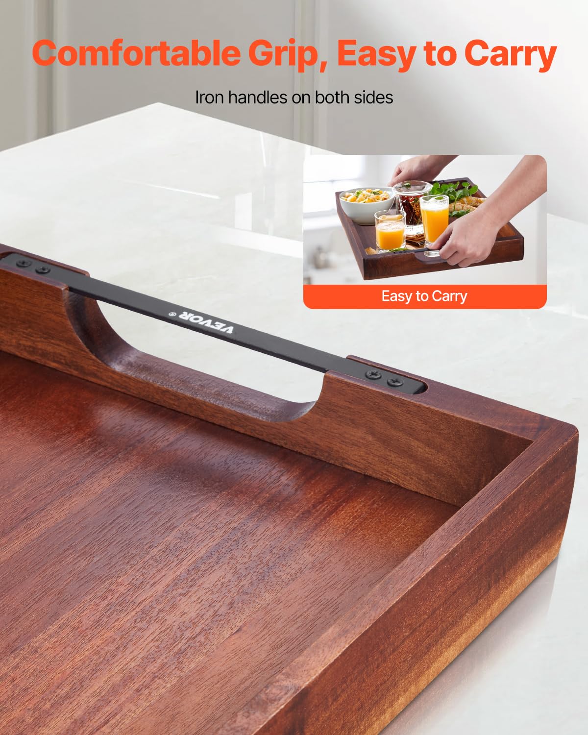 Foto 5 pulgar | Bandeja de Madera Vevor - Venta Internacional