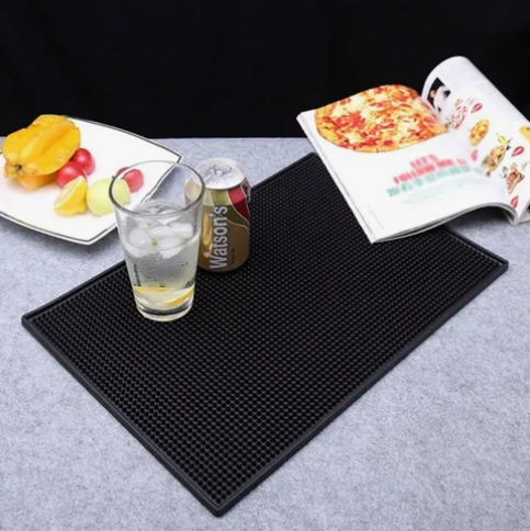 Foto 5 pulgar | 7pz Xtellar Tapete Para Bar Grande 45 X 30cm Barra Con Posavasos 4pz