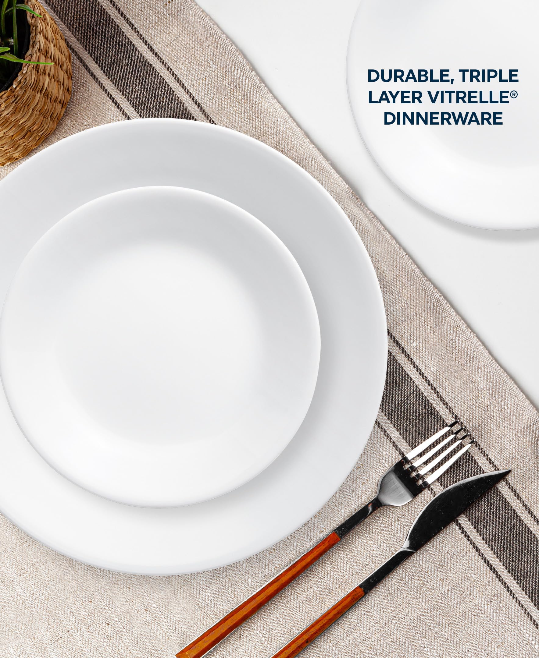 Foto 4 pulgar | Juego de Vajilla Corelle Vitrelle 18 Piezas - Venta Internacional