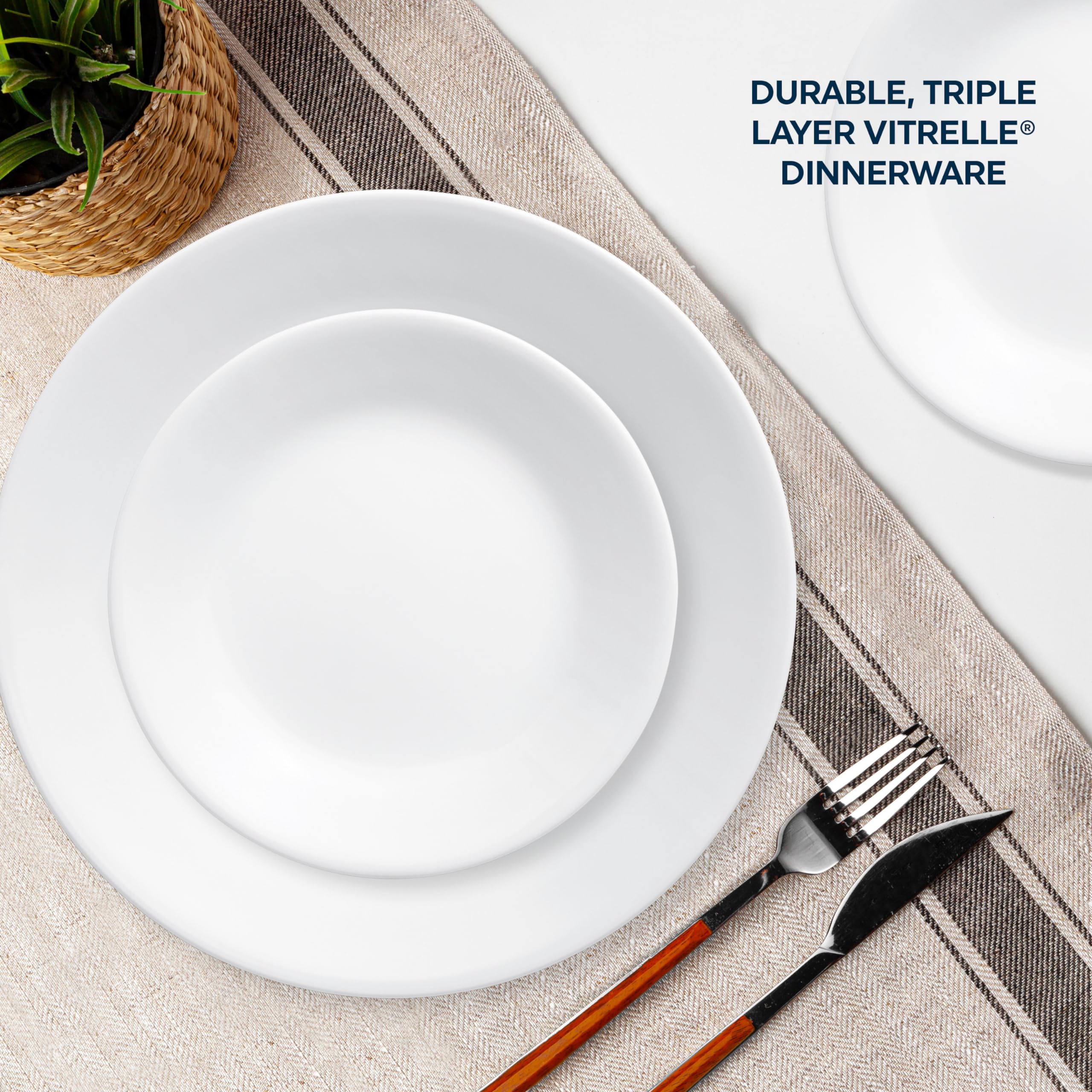 Foto 6 | Juego de Vajilla Corelle Vitrelle 18 Piezas - Venta Internacional