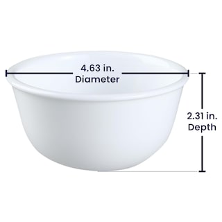 Foto 2 | Cuenco Para Postres Corelle Livingware Winter Frost White 325 Ml (juego De 4) - Venta Internacional.
