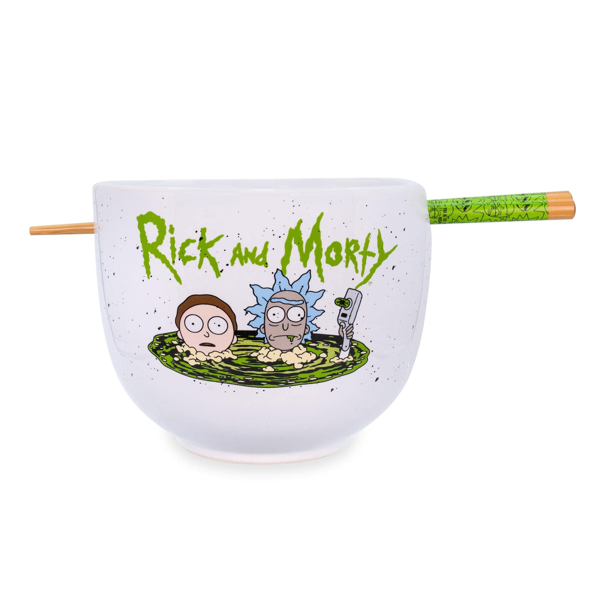 Foto 2 pulgar | Set de Vajilla Silver Buffalo Rick And Morty Portal Japan - Venta Internacional