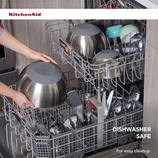 Foto 5 | Cuencos Para Mezclar Kitchenaid De Acero Inoxidable, Juego De 3 - Venta Internacional.