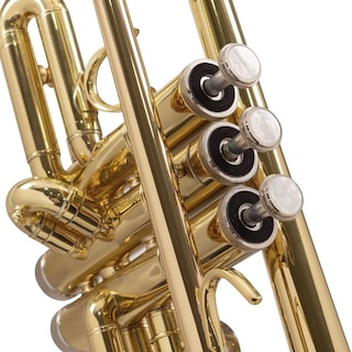 Foto 4 | Trompeta Si Bemol Vosi Antigua Tr2560lq-ah Color Dorado Con Case