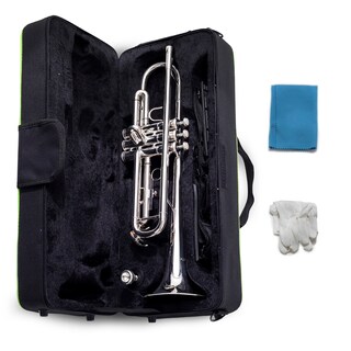 Foto 7 | Trompeta Aureal Sib A-tr-6332s Niquelado Con Estuche
