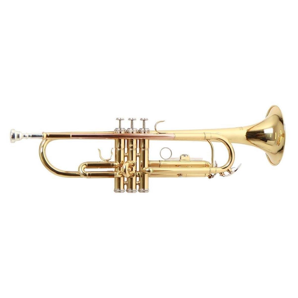Trompeta Tono Bb Si Bemol con Estuche Roy Benson Tr-101 $7,658