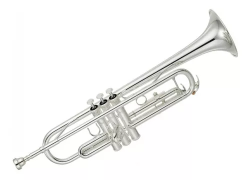 Foto 2 | Trompeta Yamaha Sib Ytr3335s Plateada Cromado