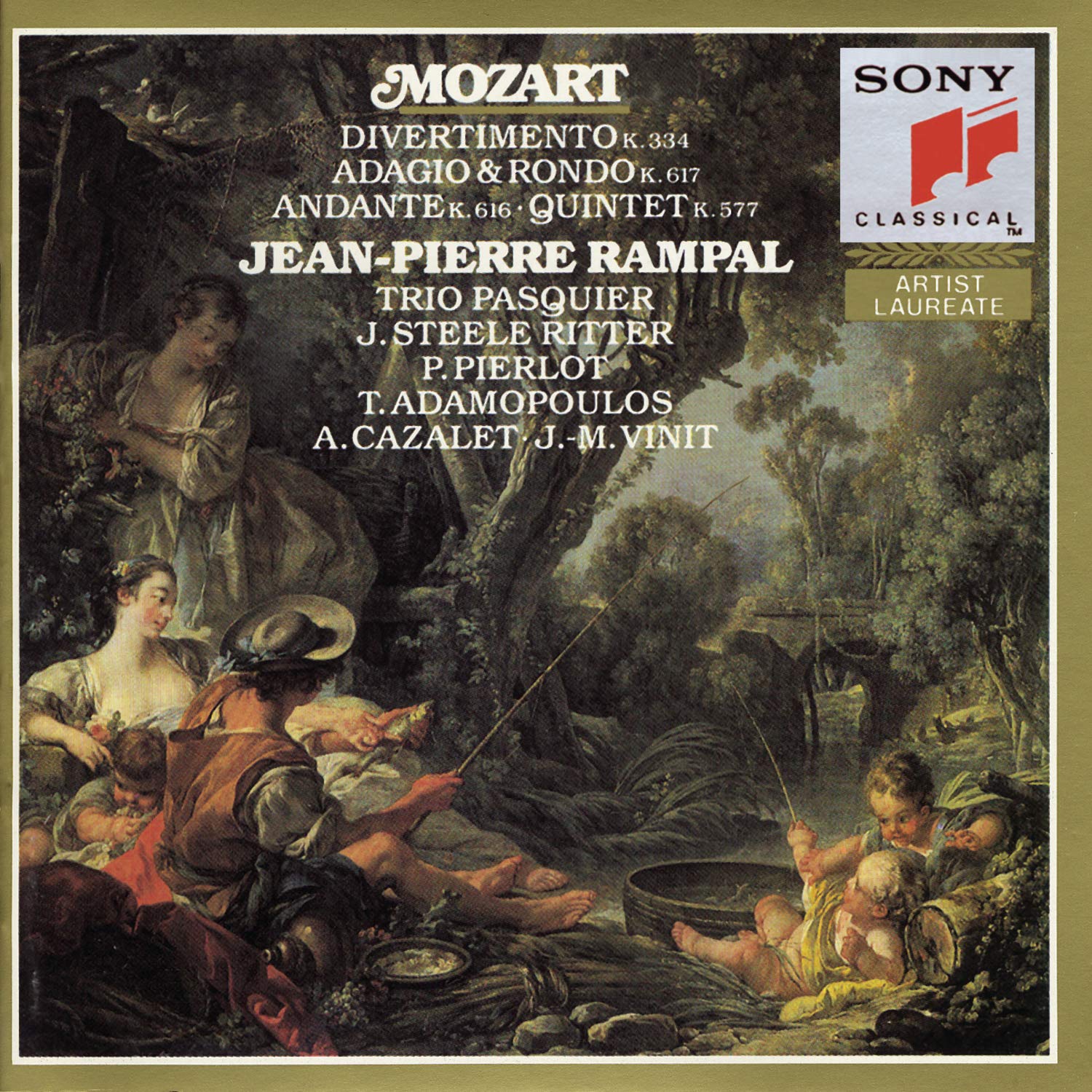 Foto 1 | Cd Sony Mozart: Divertimento En Re Mayor - Quinteto En Re Mayor K.617 - Venta Internacional.