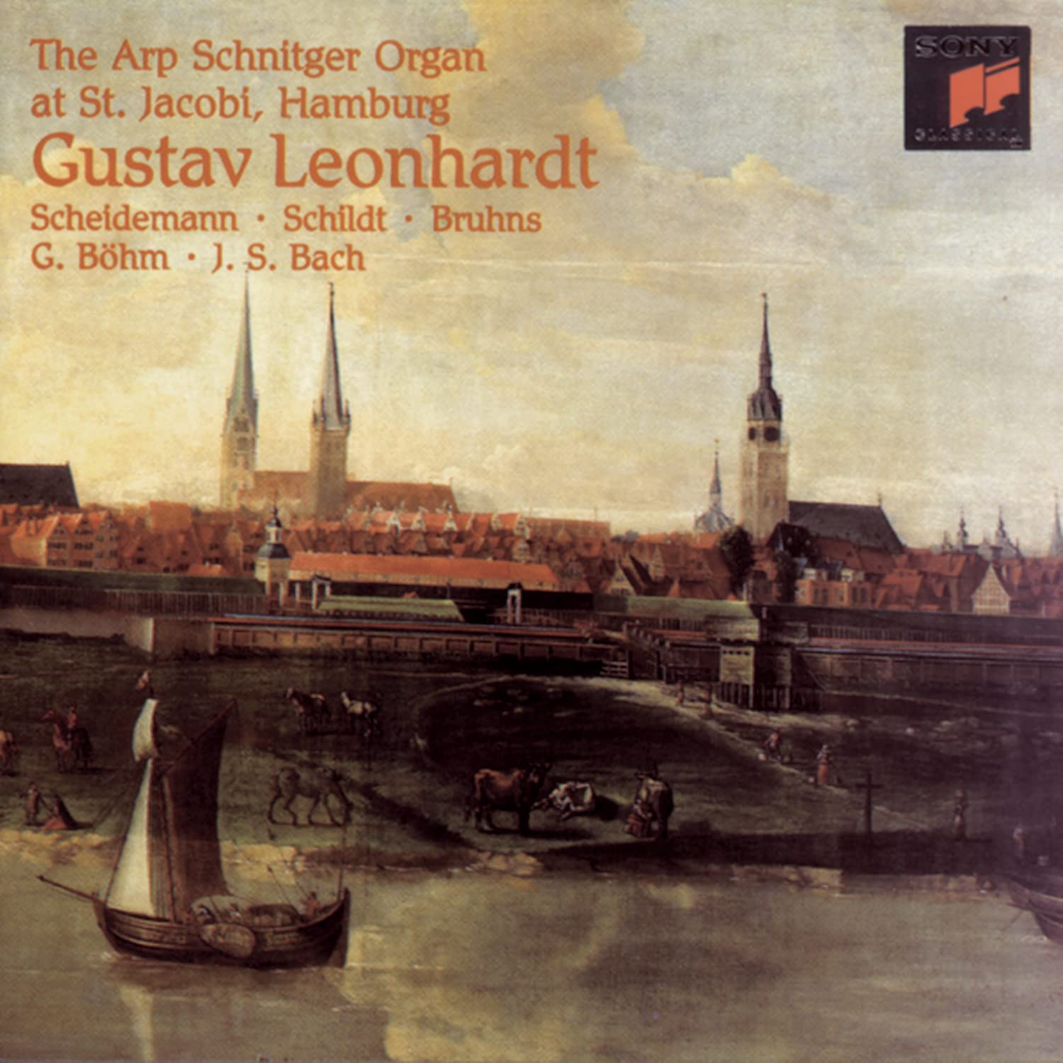 Foto 2 pulgar | Cd Sony Organ Masters Works Del Norte De Alemania Arp Schnitger Organ - Venta Internacional.