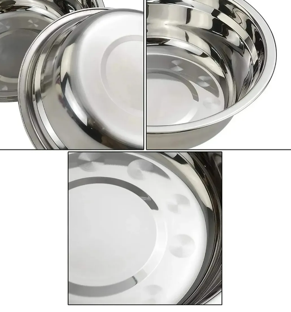 Foto 3 pulgar | Set De Ensaladera Xtellar Premium De Acero Inoxidable Para Cocina Versátil  Plateado  16 Cm  3 Piezas