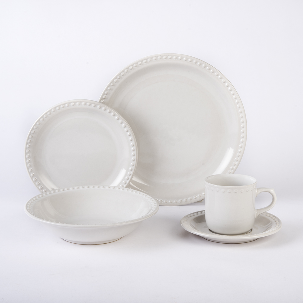 Foto 2 | Santa Anita Vajilla De Porcelana Mauve (blanco 30 Piezas)