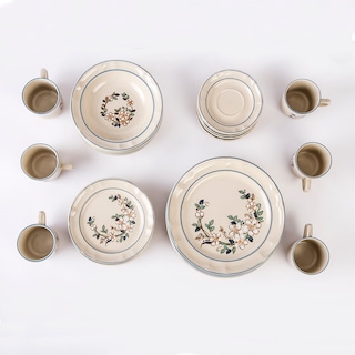 Foto 3 | Vajilla De Mesa 30 Pz Santa Anita Victoria Porcelana Color Crema