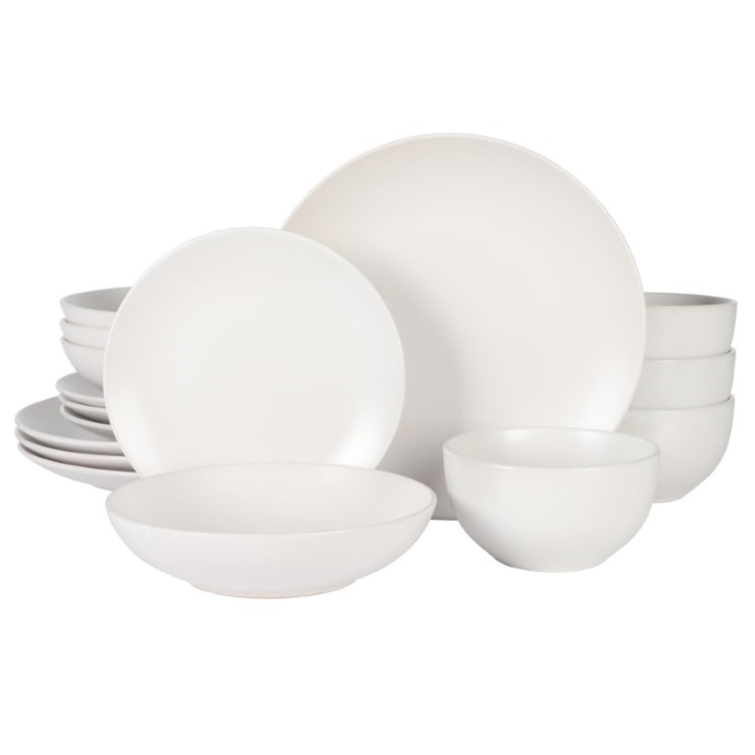 Foto 1 | Juego De Vajilla Gibson Home Queenslane, 16 Piezas, Color Blanco - Venta Internacional.