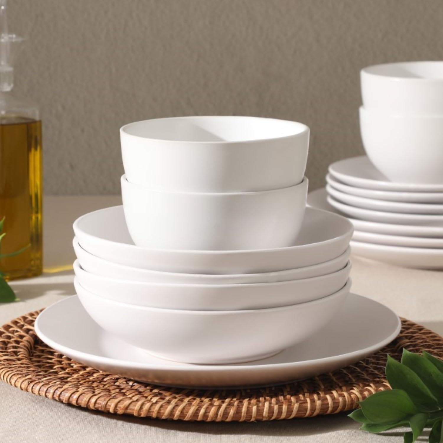 Foto 5 | Juego De Vajilla Gibson Home Queenslane, 16 Piezas, Color Blanco - Venta Internacional.