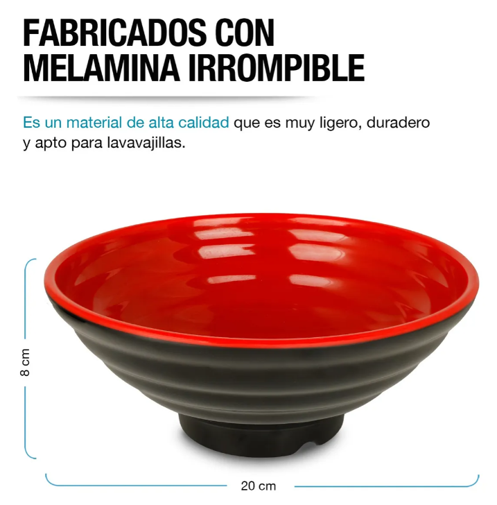 Foto 5 pulgar | Vajilla de Melamina Xtellar Estilo Japonés