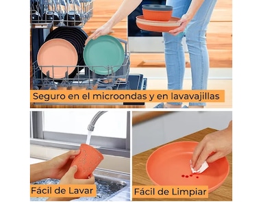 Foto 3 | Set Xtellar De Vajilla Paja Trigo 32 Pcs - Juego 8 Personas