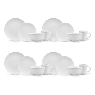 Foto 7 | Vajilla De Ceramica 16 Piezas Color Blanco