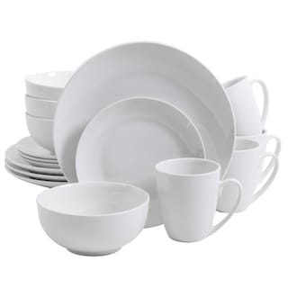 Foto 1 | Juego De Vajilla Gibson Home Zen Buffet De Porcelana, 16 Piezas, Blanco - Venta Internacional.