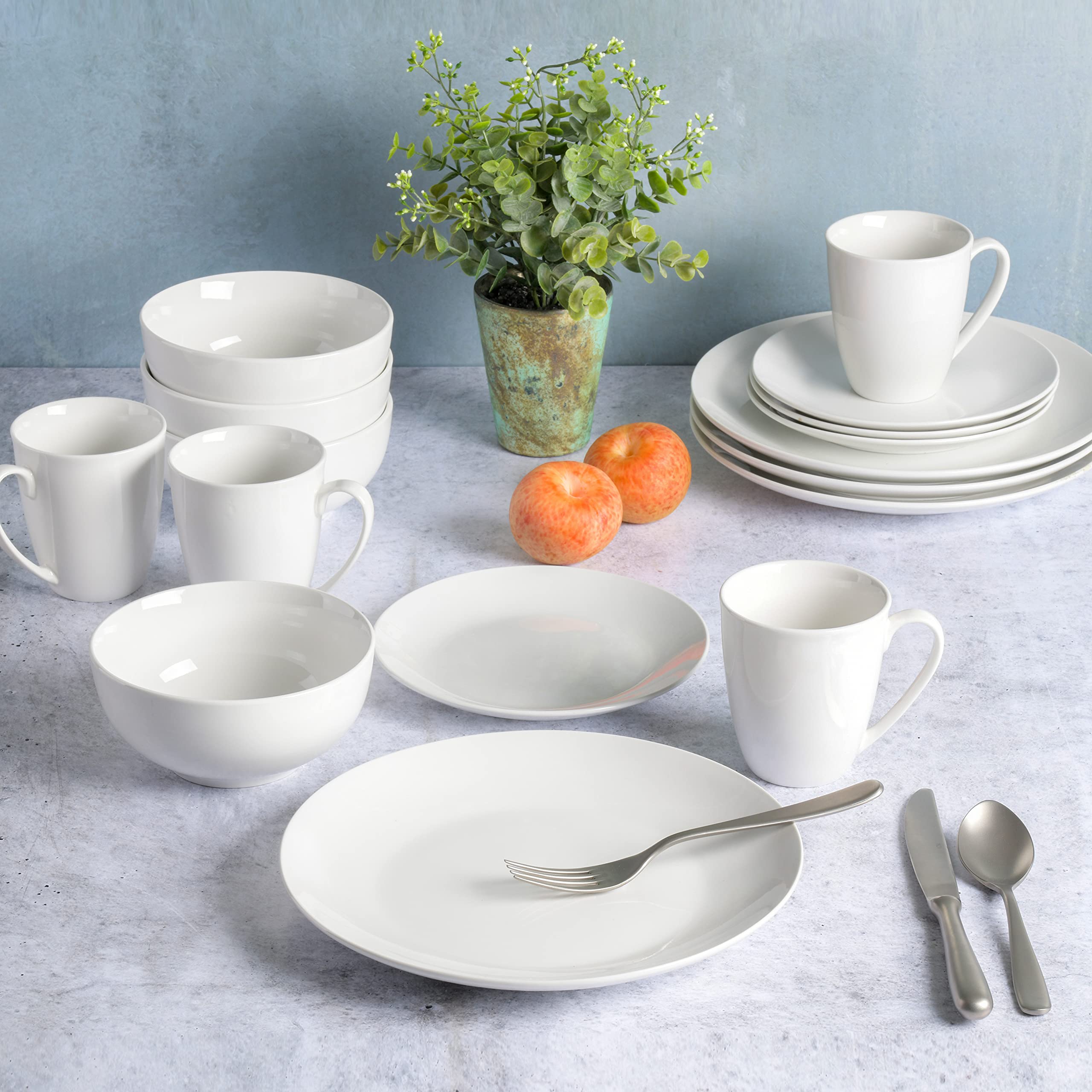 Foto 5 pulgar | Juego De Vajilla Gibson Home Zen Buffet De Porcelana, 16 Piezas, Blanco - Venta Internacional.