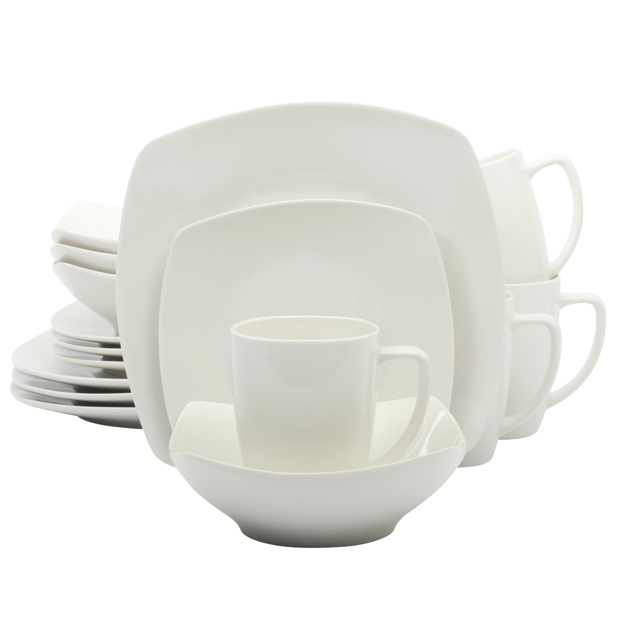 Foto 2 pulgar | Juego De Vajilla Gibson Home Zen Buffet De Porcelana, 16 Piezas, Blanco - Venta Internacional.