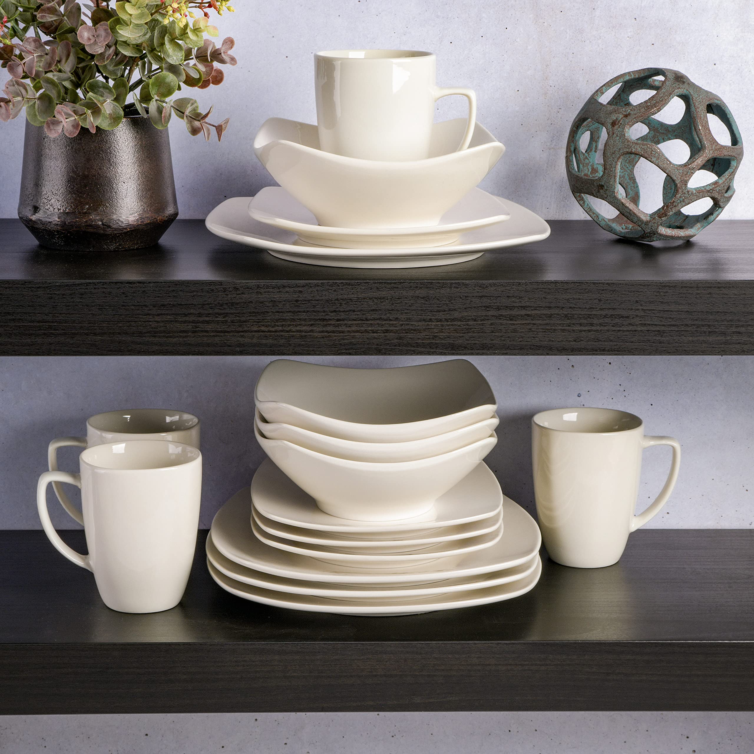 Foto 7 pulgar | Juego De Vajilla Gibson Home Zen Buffet De Porcelana, 16 Piezas, Blanco - Venta Internacional.
