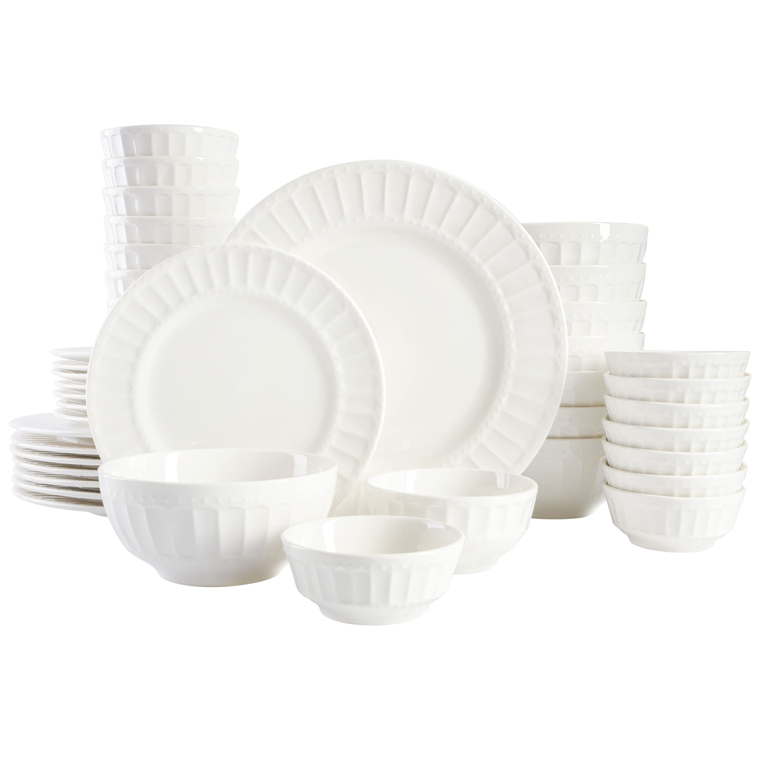 Foto 2 pulgar | Juego De Vajilla Gibson Home Zen Buffet De Porcelana, 40 Piezas, Blanco - Venta Internacional.
