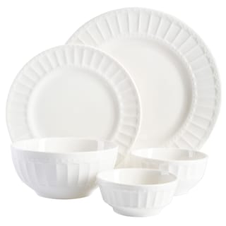 Foto 2 | Juego De Vajilla Gibson Home Zen Buffet De Porcelana, 40 Piezas, Blanco - Venta Internacional.