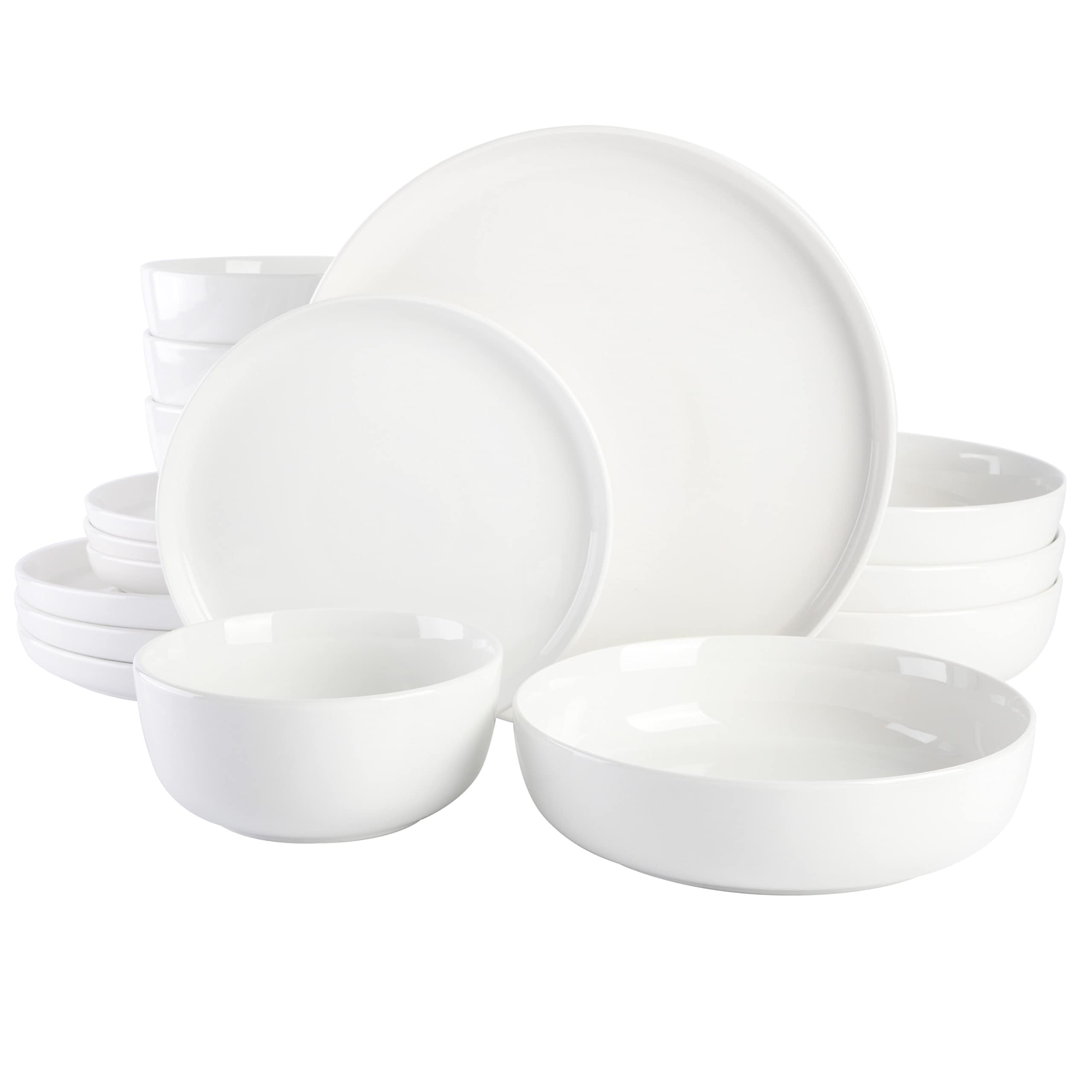 Foto 1 | Juego De Vajilla Gibson Home Oslo De Porcelana, 16 Piezas, Blanco - Venta Internacional.