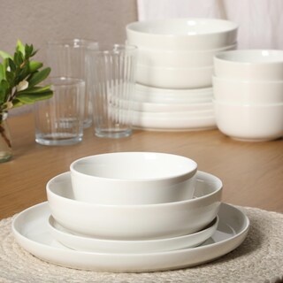 Foto 2 | Juego De Vajilla Gibson Home Oslo De Porcelana, 16 Piezas, Blanco - Venta Internacional.