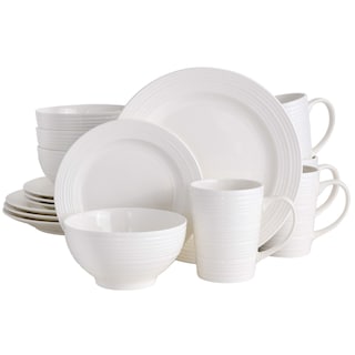 Foto 1 | Juego De Vajilla Gibson Home Amelia Court De 16 Piezas, Color Blanco - Venta Internacional.