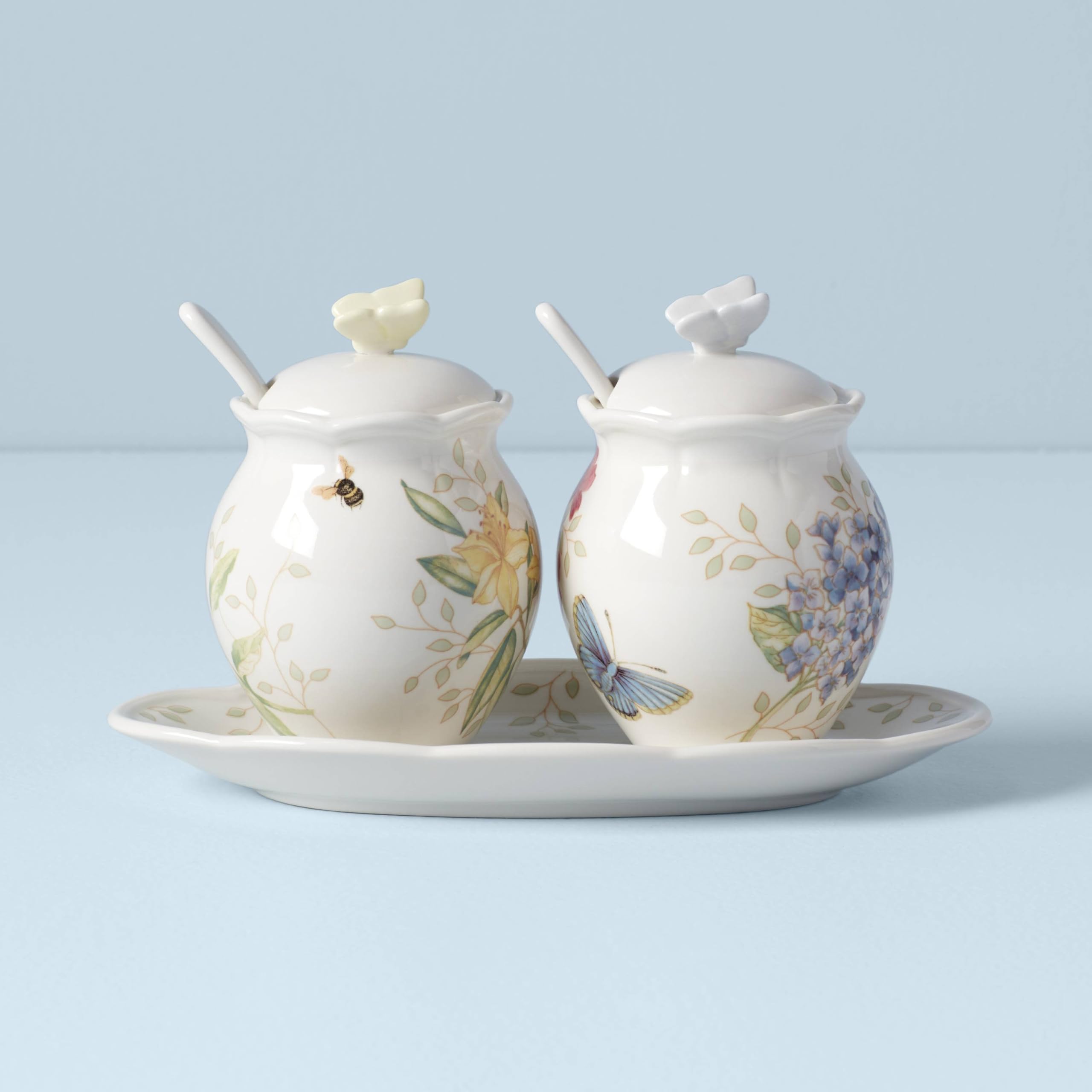 Foto 6 pulgar | Set De Condimentos Lenox Butterfly Meadow  7 Unidades  Color Blanco - Venta Internacional.