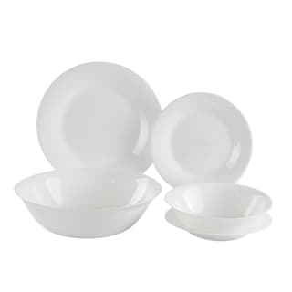 Foto 1 | Vajilla Opal Redonda ColorHome CHOPAL25R Blanca para 6 Personas 25 Piezas